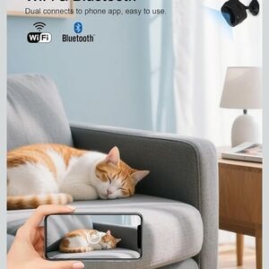 1080P HD Indoor Camera for Indoor Security with App Control Motion Detection